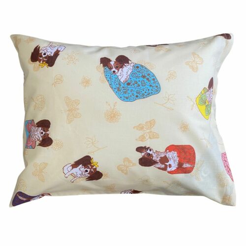 Pamut kispárnahuzat - Fekvő kutyás 145041989