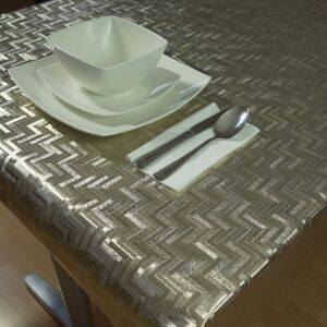 Gold-Viaszosvászon asztalterítő - Prémium minőség - Arany színű 140x300 cm 145043982 - Lakberendezés