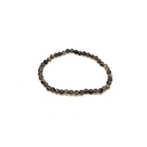 Larvikit ásvány karkötő, 4mm-es köves karkötő 
