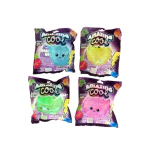 Amazing Cool csillámos puha nyomkodós labda, többféle, 1 db 145044936 - Stresszlabda
