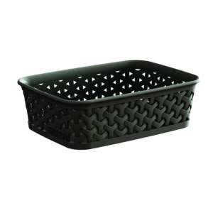 Polyrattan kosár Curver #sötétbarna 30431214