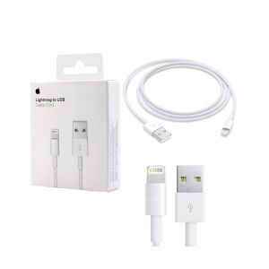 Apple adat-/töltőkábel, Lightning – USB-A, 1 m, fehér, bliszter