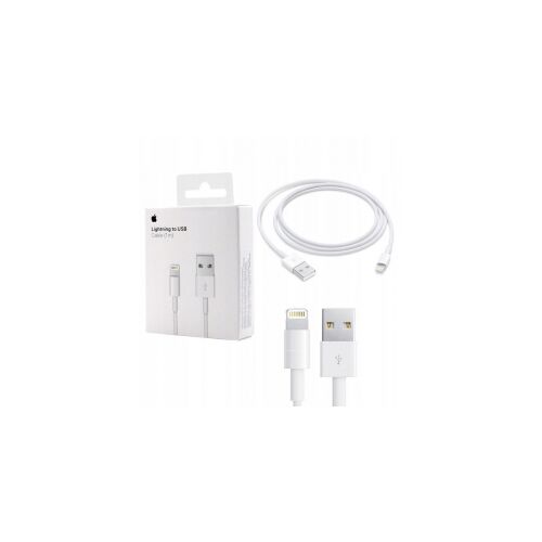 Apple adat-/töltőkábel, Lightning – USB-A, 1 m, fehér, bliszter