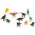 Tengeri állatok figurái vadfarm dinoszauruszok készlet, mix 48 db 145047169