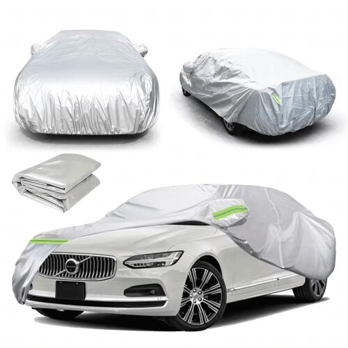 Nagy, vízálló ponyva autóra, egész évben, 5,05x1,9x1,5 m 145047461