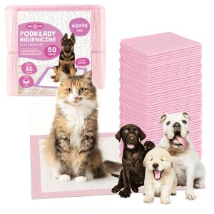 Higiénikus kutyapelenka kutyáknak és macskáknak pisilni tanulni 60x90cm vastag 50 db