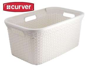 Tároló kosár 45L Curver #krém 30431228