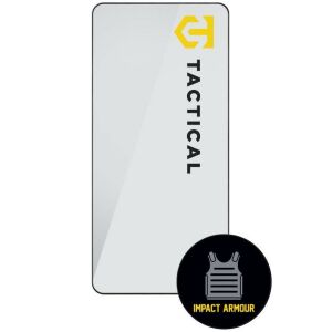 Apple iPhone 16 Pro Max / 17 Pro Max, Kijelzővédő fólia, ütésálló fólia (az íves részre is!), Tempered Glass (edzett üveg), Tactical Glass Impact Armour, fekete