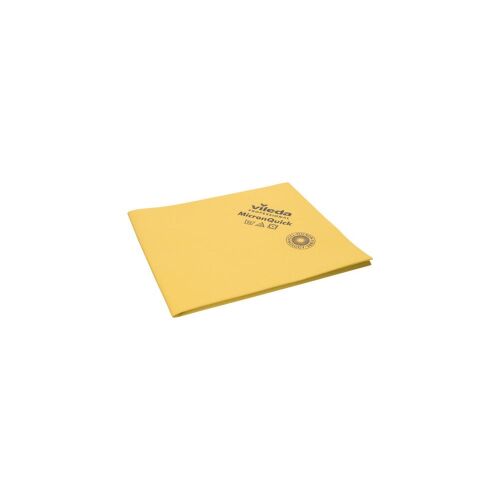 Törlőkendő mikroszálas préselt 38 x 40 cm MicronQuick Vileda sárga_170634 145050905