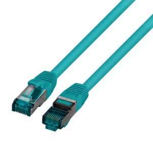 Patchcord RJ45 S/FTP kat. 6A LSZH zöld 2m 145051762 - UTP kábel