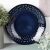 Kerámia desszertes tányér, sötétkék, 22 cm 145051793