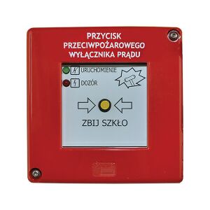 PPWP-A kalapács nélkül 2xLED zöld/piros W0-PPWP-A D1/2K XY ZC 145051796 - Tűzjelző