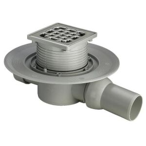 Fürdőszoba lefolyó 40x50 műanyag/szürke modell sz. 49351PL