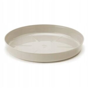 Pamut virágcserép alátét 16.9x2.4 cm Műanyag bézs