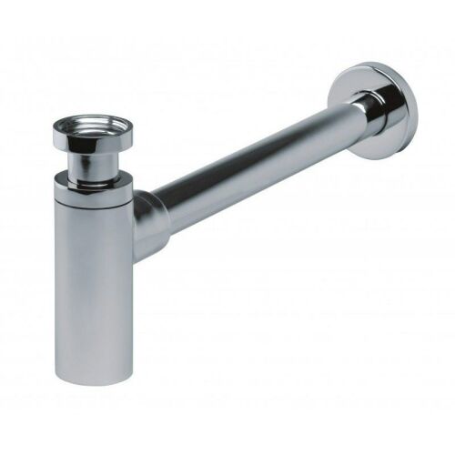 Design G 1,1/4"x32 mm-es palackfogó rozettával, krómozott, állítható kimeneti csővel 320 mm-ig Onnline 145052566