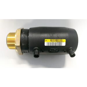 PE-sárgaréz átmeneti hüvely GZ 63x2"" SDR11 SDR13.6 SDR17 elektrofúzió, víz-gáz 145053803 - KPE idom