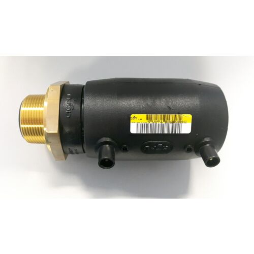 PE-sárgaréz átmeneti hüvely GZ 63x2"" SDR11 SDR13.6 SDR17 elektrofúzió, víz-gáz 145053803