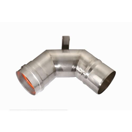 90 fokos könyökös DN 60 egyfalú kondenzáció kondenzációs / turbó kazánok támogatásával 145054910