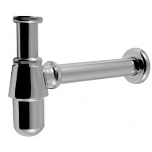 Palackfogó G 1,1/4"x32 mm rozettával, krómozott, állítható kimeneti csővel 320 mm-ig Onnline