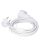 Hosszabbító kábel, 1 aljzat, fehér, 3 m 145055487