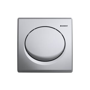 Pneumatikus piszoáröblítő szelep, Basic, kézi, matt króm