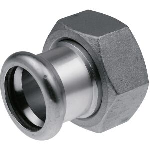 Félcsavar lapos tömítéssel GW Inox - 28 G1 1/4""