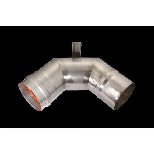 DN80 kéménykönyök 90°-os támasztékkal turbó- és kondenzációs kazánokhoz 145056341