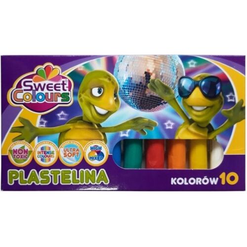 Nem mérgező iskolai gyurma, 10 színben 145056597