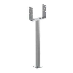 Állítható oszloptalp 0-200mm horganyzott