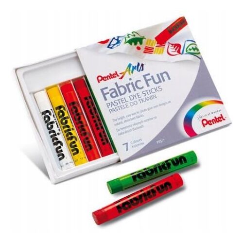 Textil pasztellkréták gyerekeknek 7 színben