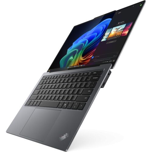 Lenovo ThinkPad X9-14 Gen 1 Copilot+ PC Intel Core Ultra 7 258V Laptop 35,6 cm (14") WUXGA 32 GB LPDDR5x-SDRAM 1 TB SSD Wi-Fi 7 (802.11be) Windows 11 Pro Angol Szürke (21QA002KMH) 145066297