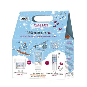 téli védő krém + védő ajakápoló SPF 20 + téli napvédő krém az arcra SPF 50+ 145067635 - Arcápolási szett