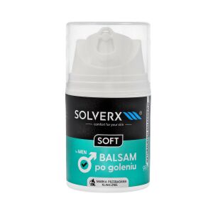 SOLVERX MEN SOFT borotválkozás utáni balzsam 50 ml 145067649 - Arcszesz & Aftershave