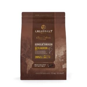 Callebaut Ecuador tejcsokoládé, 39%, 2,5kg