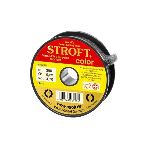 Stroft Color Black 200m  0,22mm 145068979