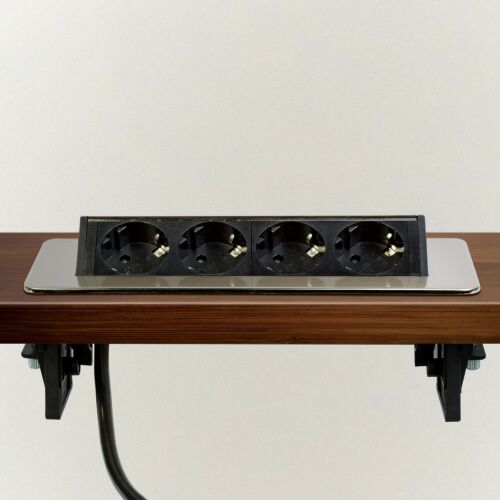 Rejtett elosztó - 4-es - Felnyíló kivitel - szálcsiszolt