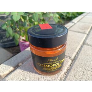 Almási Családi Méhészet Cosmopolitan – akácméz vodkával, áfonyaszósszal és aszalt citrommal (300g)