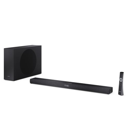 SHARP HT-SBW320 2.1 Dolby Atmos / DTS:X hangprojektor vezeték nélküli mélynyomóval fekete 145071270