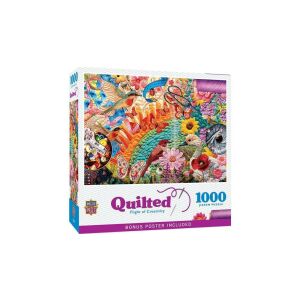 MasterPieces 1000 db-os puzzle - Quilted - Flight of Creativity (72454) 145071381 - Puzzle