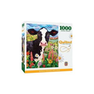 MasterPieces 1000 db-os puzzle - Quilted - Frolic in the Fields (72450) 145071419 - Puzzle