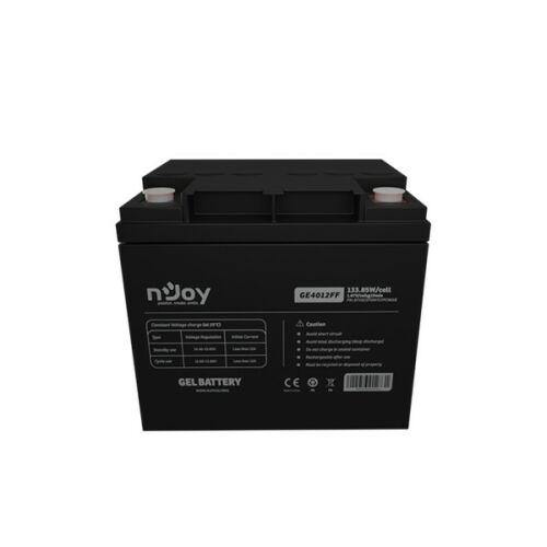 NJOY akkumulátor - GE4012FF (12V/40Ah, T6, zárt, gondozás mentes, GEL) 145071743