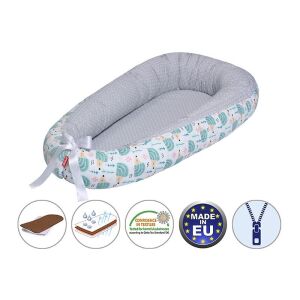 Scamp Babafészek - Kifordíható! - Szürke-Fehér - Pöttyök és Sünik 145076111 - Scamp