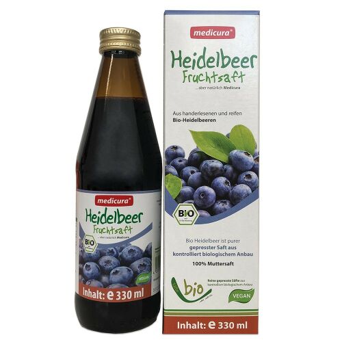 Medicura bio gyümölcslé 100% áfonya 330 ml 145076448