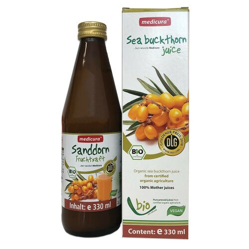 Medicura bio gyümölcslé 100% homoktövis 330 ml 145076462