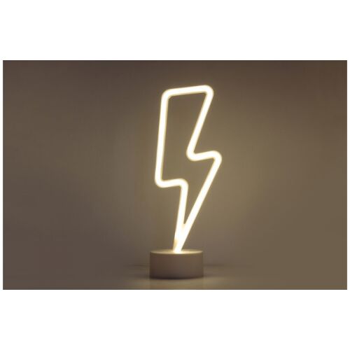 YOOUP LED ASZTALI NEON DEKORÁCIÓ LIGHTNING SÁRGA 145081832 