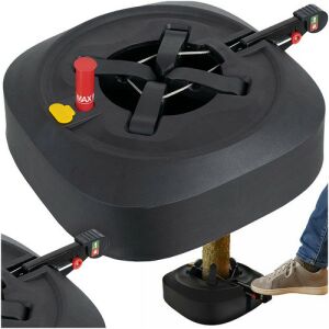 Önzáró Karácsonyfatalp Ruhhy 24304 - Stabil és Gyorsan Telepíthető Alap, 2,5 m Max Árnyékolt Fenyőhöz, 3,2 L Beépített Víztartály 145081882 - Karácsonyfa talp