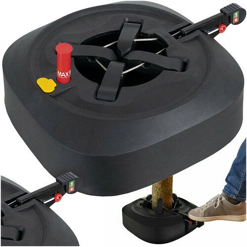 Önzáró Karácsonyfatalp Ruhhy 24304 - Stabil és Gyorsan Telepíthető Alap, 2,5 m Max Árnyékolt Fenyőhöz, 3,2 L Beépített Víztartály