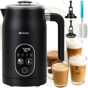 Ruhhy LED Kijelzős 500W Elektromos Tejhabosító - Fekete