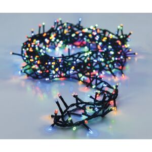 800 LED BOA гирлянд, за външна и вътрешна употреба със захранващ адаптер, таймер 6/18 часа, 8 вида светлинни ефекти, цветно RGB осветление, 16 м, IP44 145082372 - Декорация