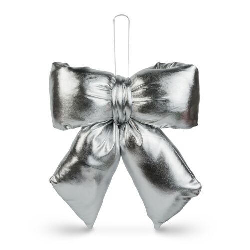 Masni dekoráció - csillogó ezüst - 21 x 19 cm 145086694